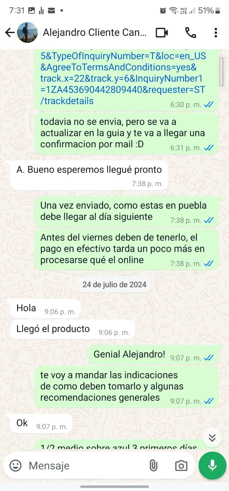 Testimonio de cliente