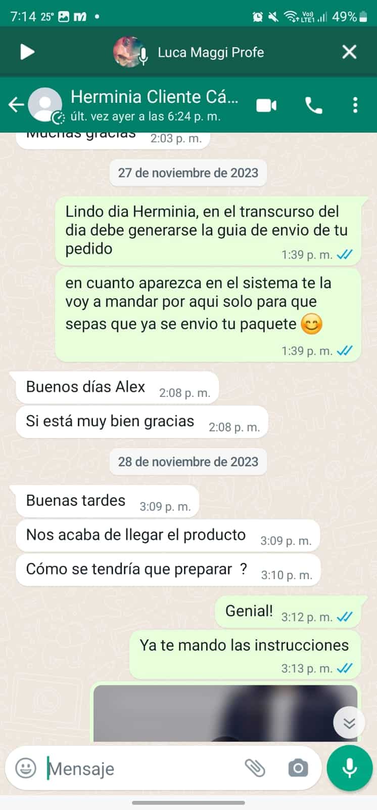 Testimonio de cliente