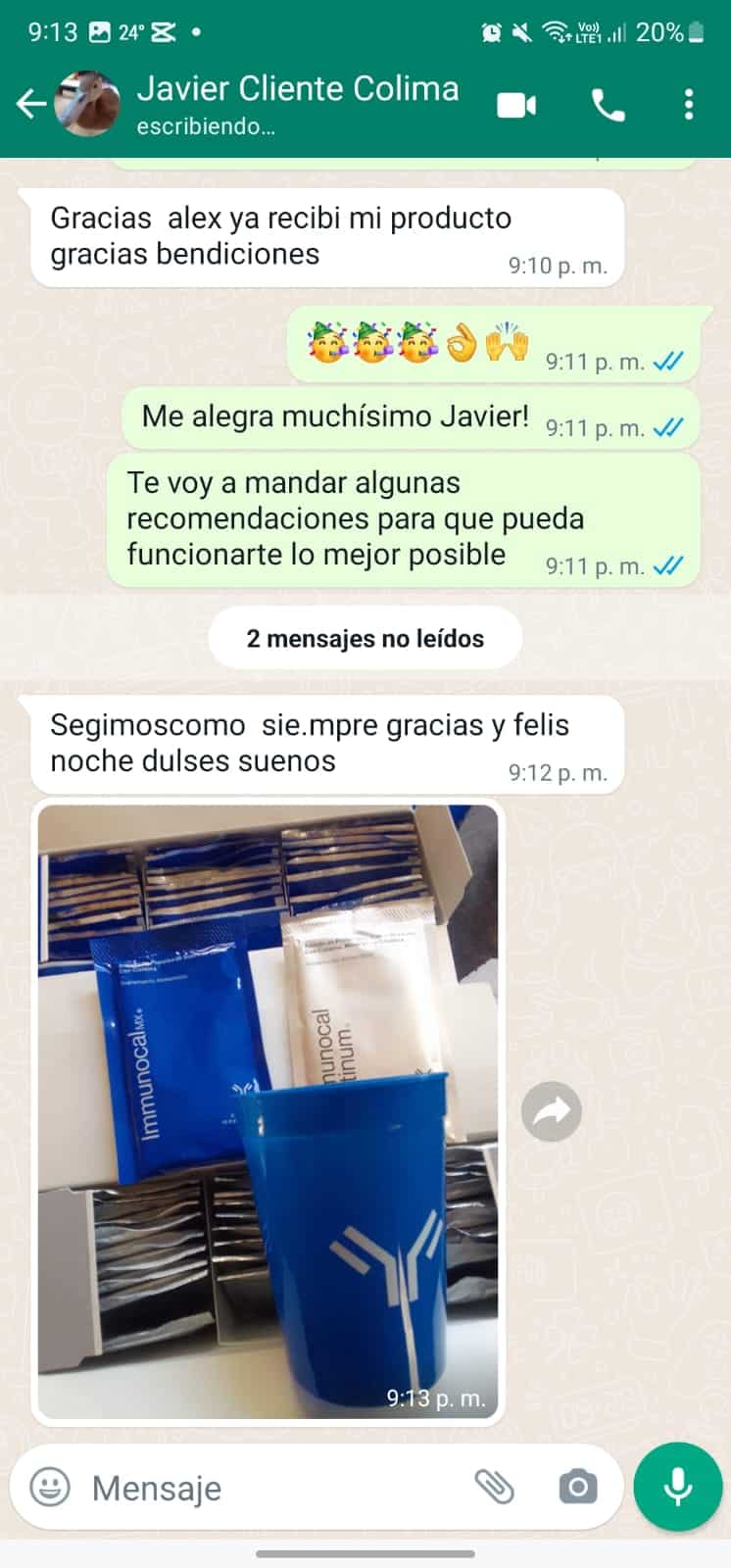 Testimonio de cliente