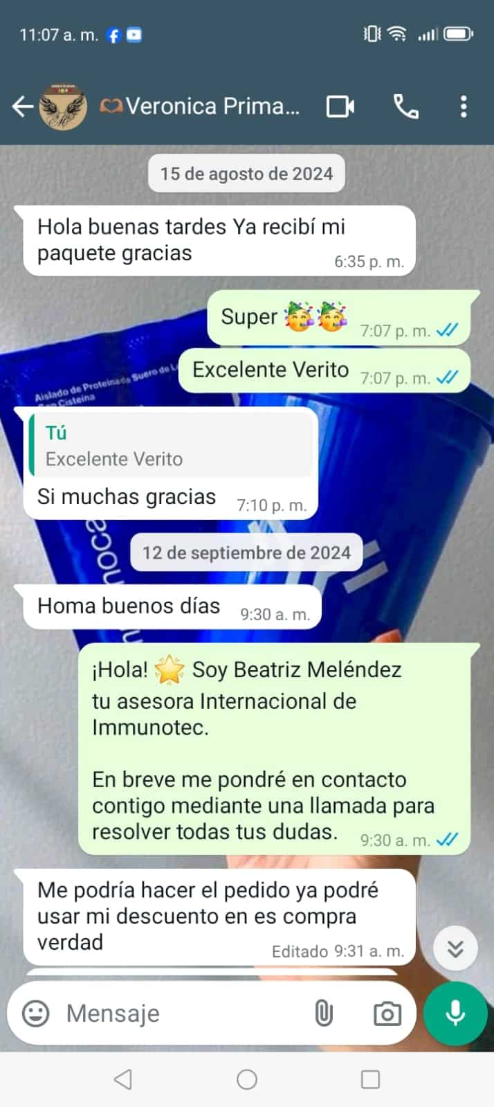 Testimonio de cliente