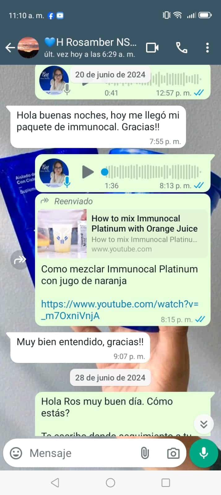 Testimonio de cliente